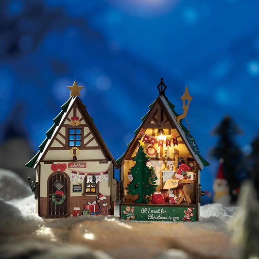 Christmas Mini House DIY