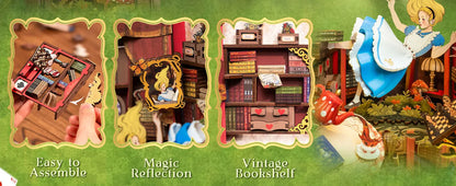 Alice In Wonderland Inspired Book Nook Kit