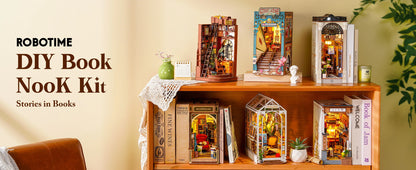 Urban Street Scene Book Nook DIY