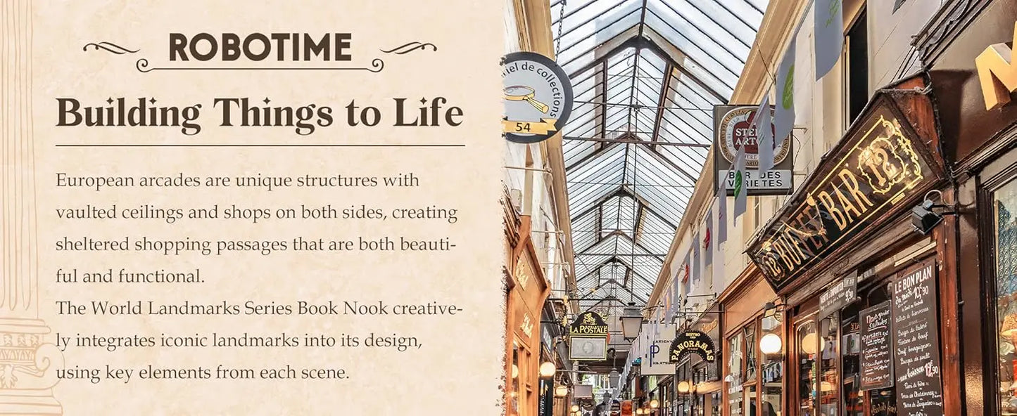 Paris Arkade Book Nook