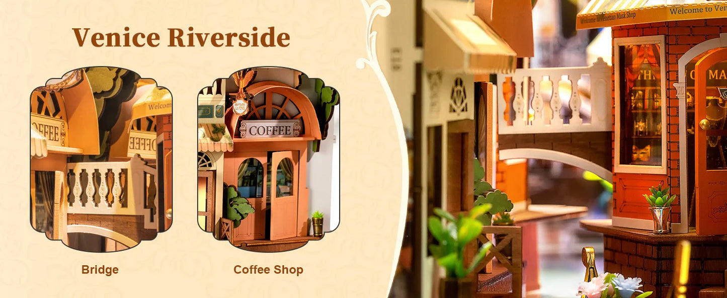 Romantic Venice Book Nook