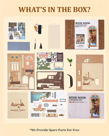 Romantic Venice Book Nook