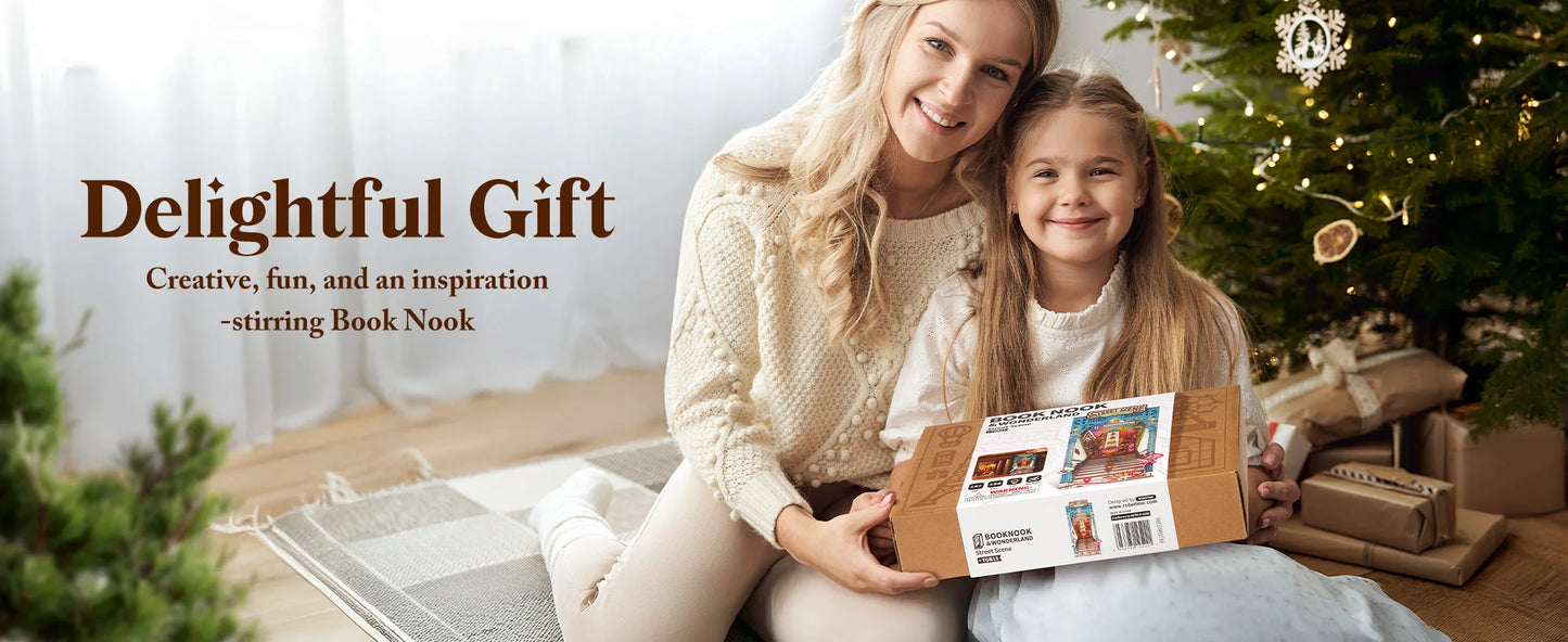 Urban Street Scene Book Nook DIY