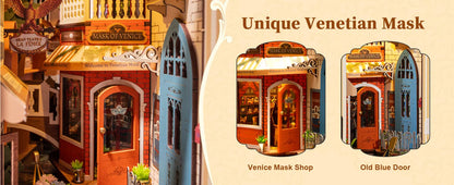 Romantic Venice Book Nook