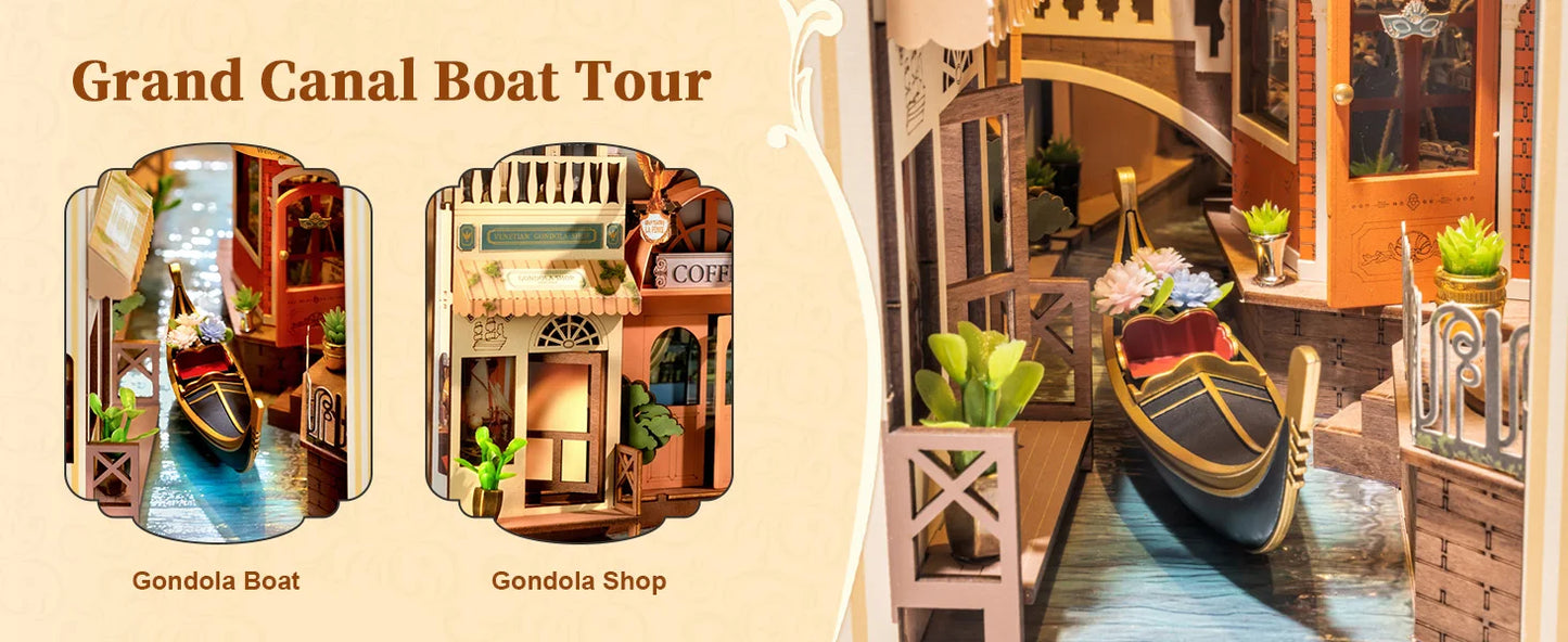 Romantic Venice Book Nook