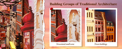 Urban Street Scene Book Nook DIY