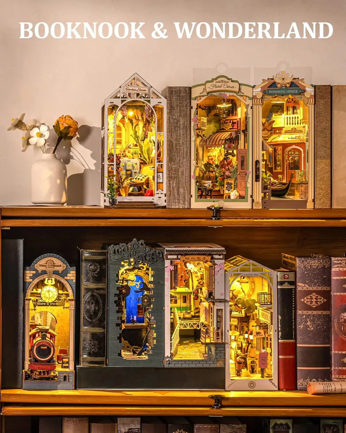 Romantic Venice Book Nook